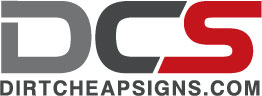 Dirt Cheap Signs logo
