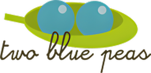Two Blue Peas logo