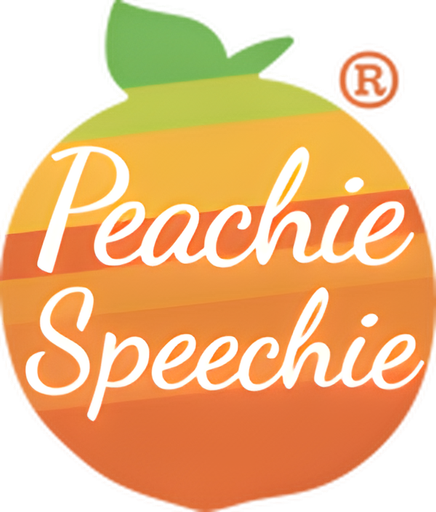 Peachie Speechie logo