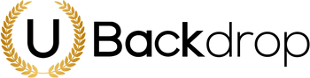 ubackdrop logo