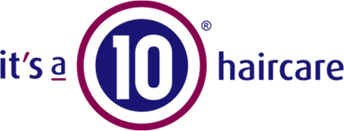 It's a 10 Haircare logo
