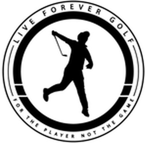 Live Forever Golf logo