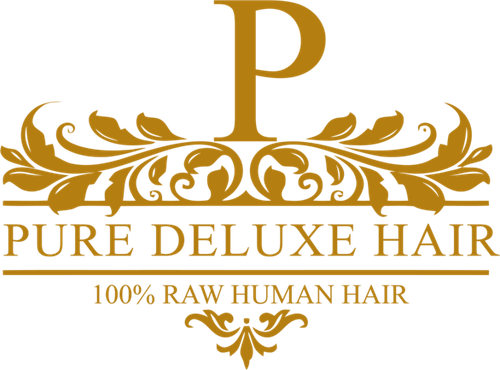 PURE DELUXE HAIR logo