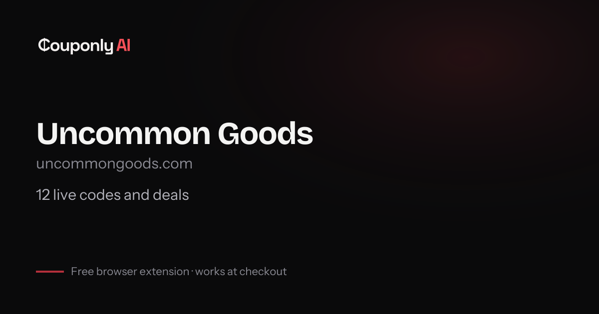 Uncommon Geodes Uncommon Goods coupons & promo codes | 15% off | Couponly
